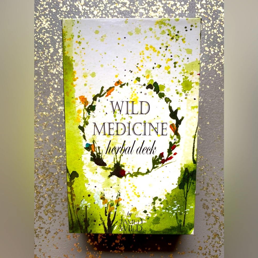 Tamed Wild Medicine Herbal Deck v1 BNIB